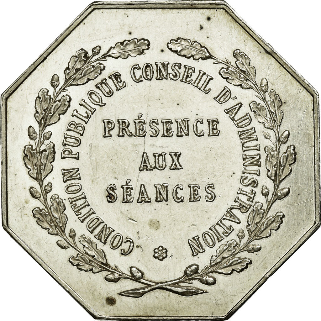 France, Token, Instruction and Education, AU(55-58), Silver