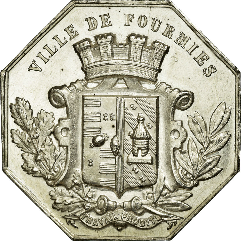 France, Token, Instruction and Education, AU(55-58), Silver