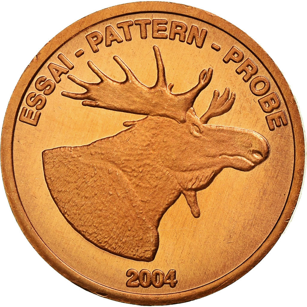 Norwegen, 2 Euro Cent, 2004, UNZ, Kupfer