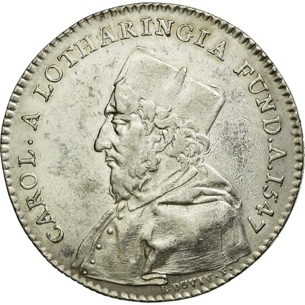 Francia, Token, Royal, 1756, BB+, Argento, Feuardent:7946