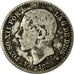 Munten, Spanje, Alfonso XII, 50 Centimos, 1880, Madrid, FR+, Zilver, KM:685