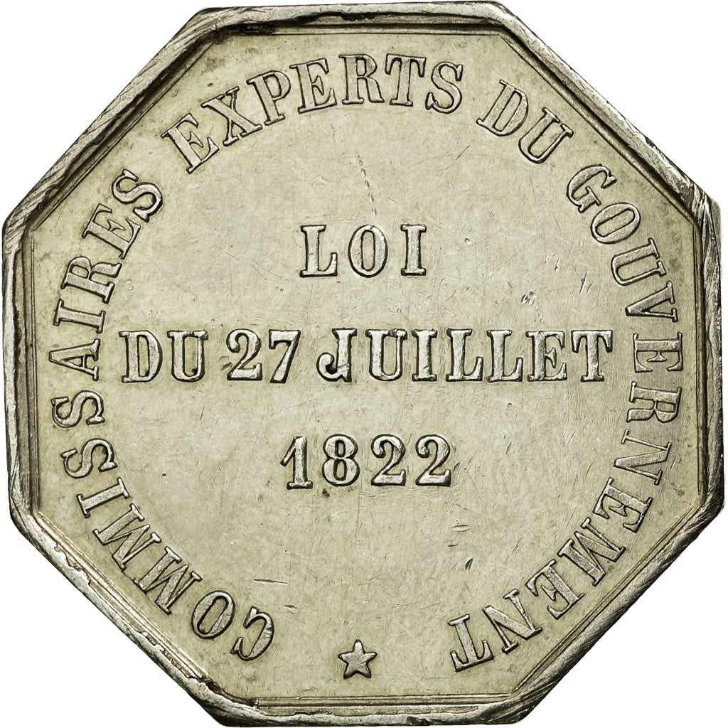 France, Token, Trades, 1831, AU(50-53), Silver