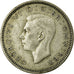 Moneda, Gran Bretaña, George VI, 6 Pence, 1941, MBC, Plata, KM:852