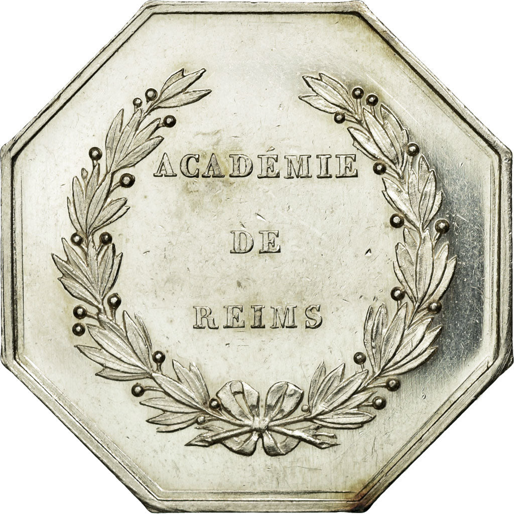 France, Jeton, Instruction and Education, 1841, SUP, Argent