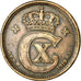 Coin, Denmark, Christian X, 5 Öre, 1919, Copenhagen, EF(40-45), Bronze