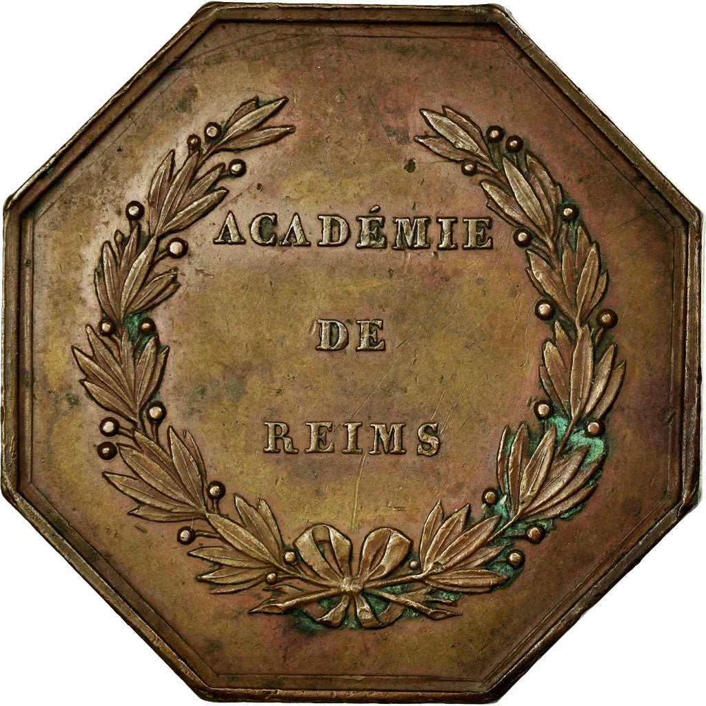 France, Token, Instruction and Education, 1841, AU(50-53), Bronze