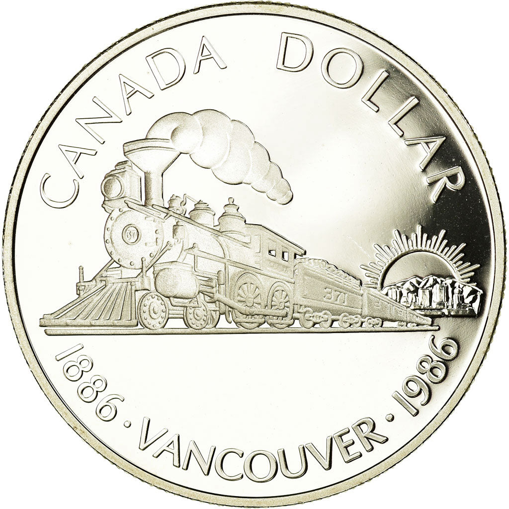 Moneda, Canadá, Elizabeth II, Dollar, 1986, Royal Canadian Mint, Ottawa, Proof