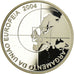 Portugal, 8 Euro, 2004, Proof, MS(65-70), Prata, KM:753a