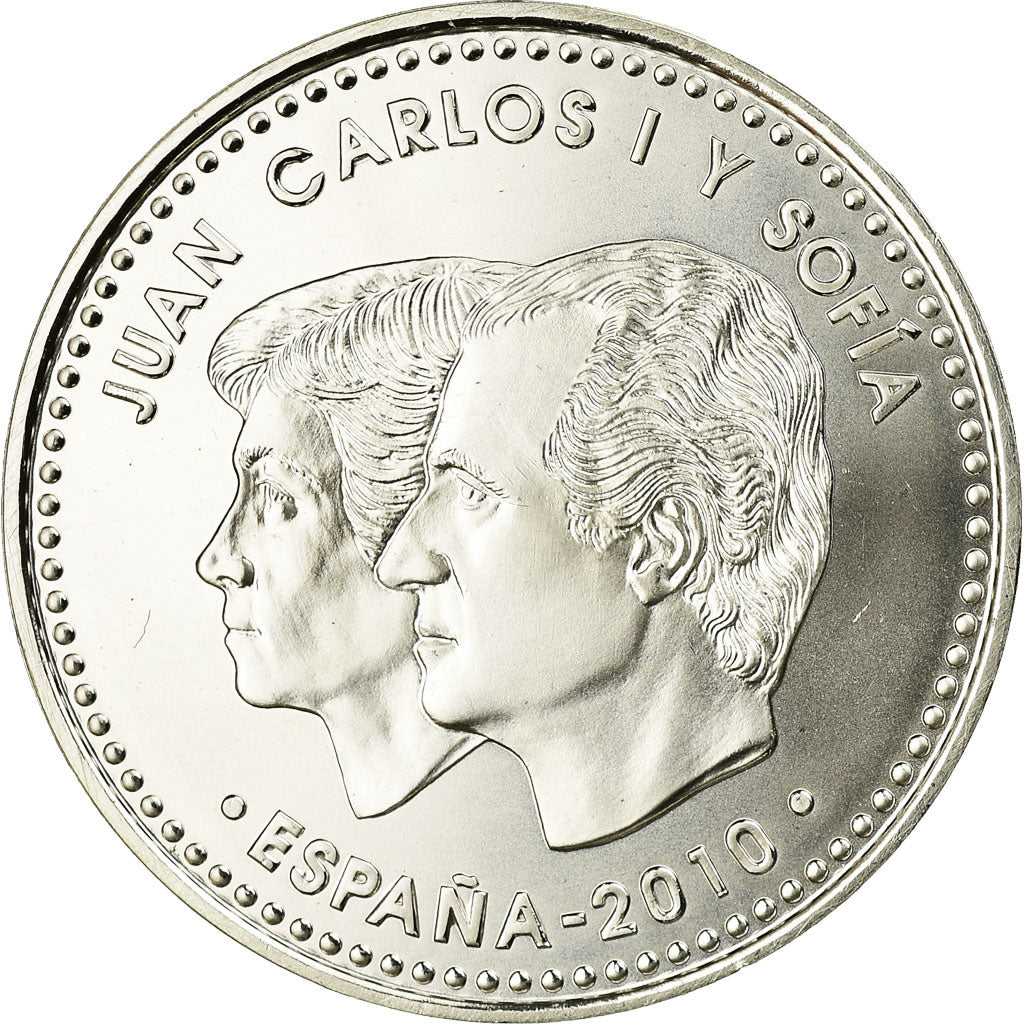 Spanje, 12 Euro, 2010, FDC, Zilver, KM:1172