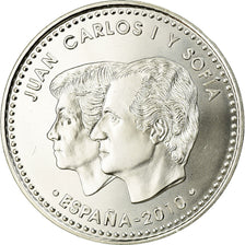 Hiszpania, 12 Euro, 2010, Madrid, MS(65-70), Srebro, KM:1172
