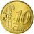 Monaco, 10 Euro Cent, 2002, SPL, Laiton, KM:170