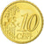 França, 10 Euro Cent, 2002, BE, MS(63), Latão, KM:1285