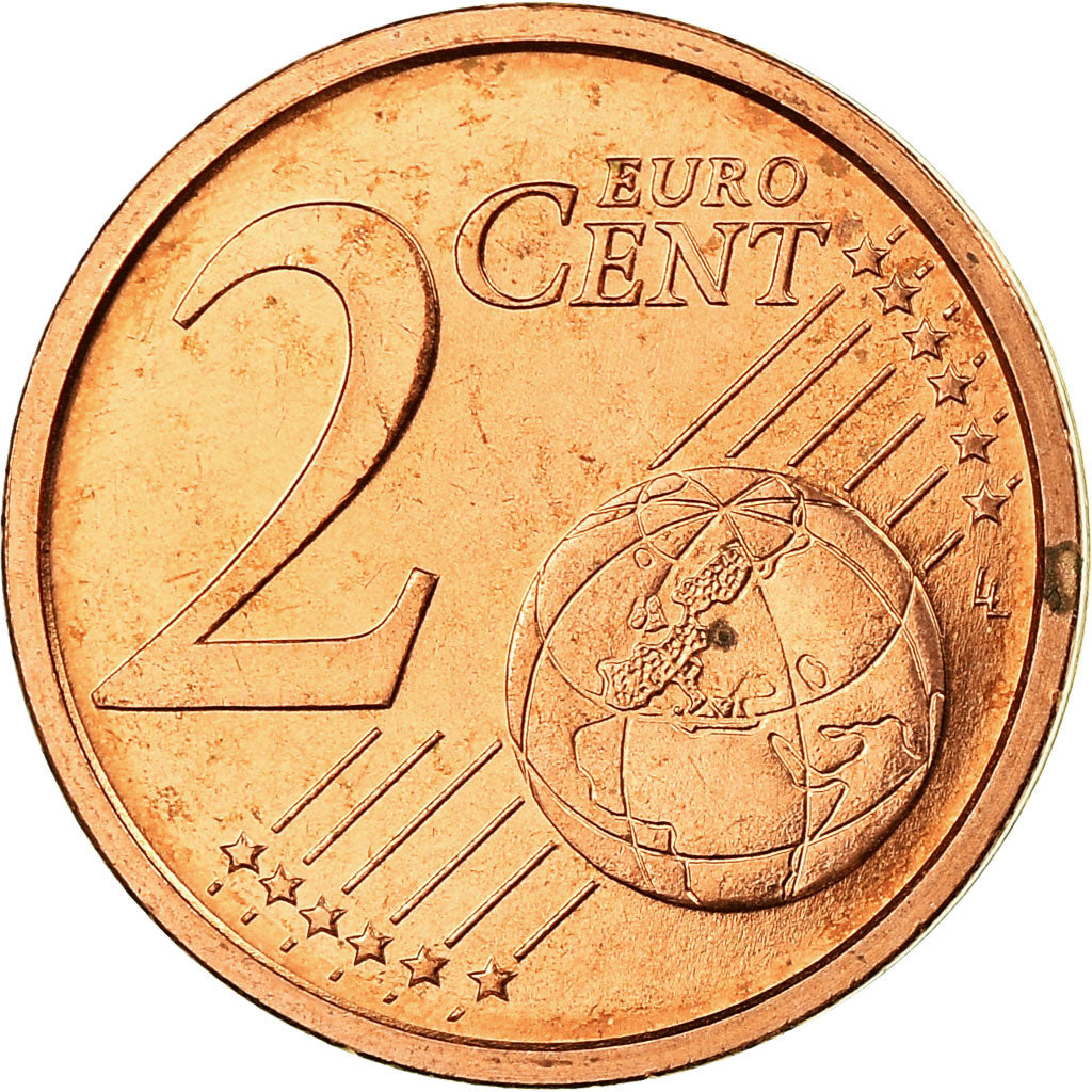 San Marino, 2 Euro Cent, 2005, S+, Copper Plated Steel, KM:441