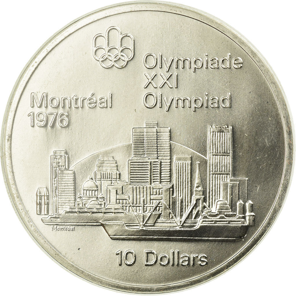 Coin, Canada, Elizabeth II, 10 Dollars, 1973, Royal Canadian Mint, Ottawa