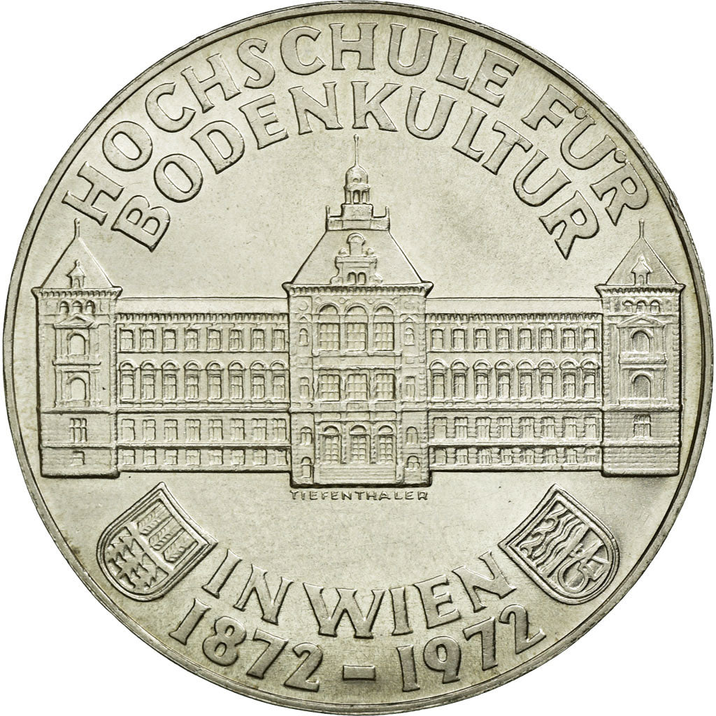 Coin, Austria, 50 Schilling, 1972, AU(55-58), Silver, KM:2914