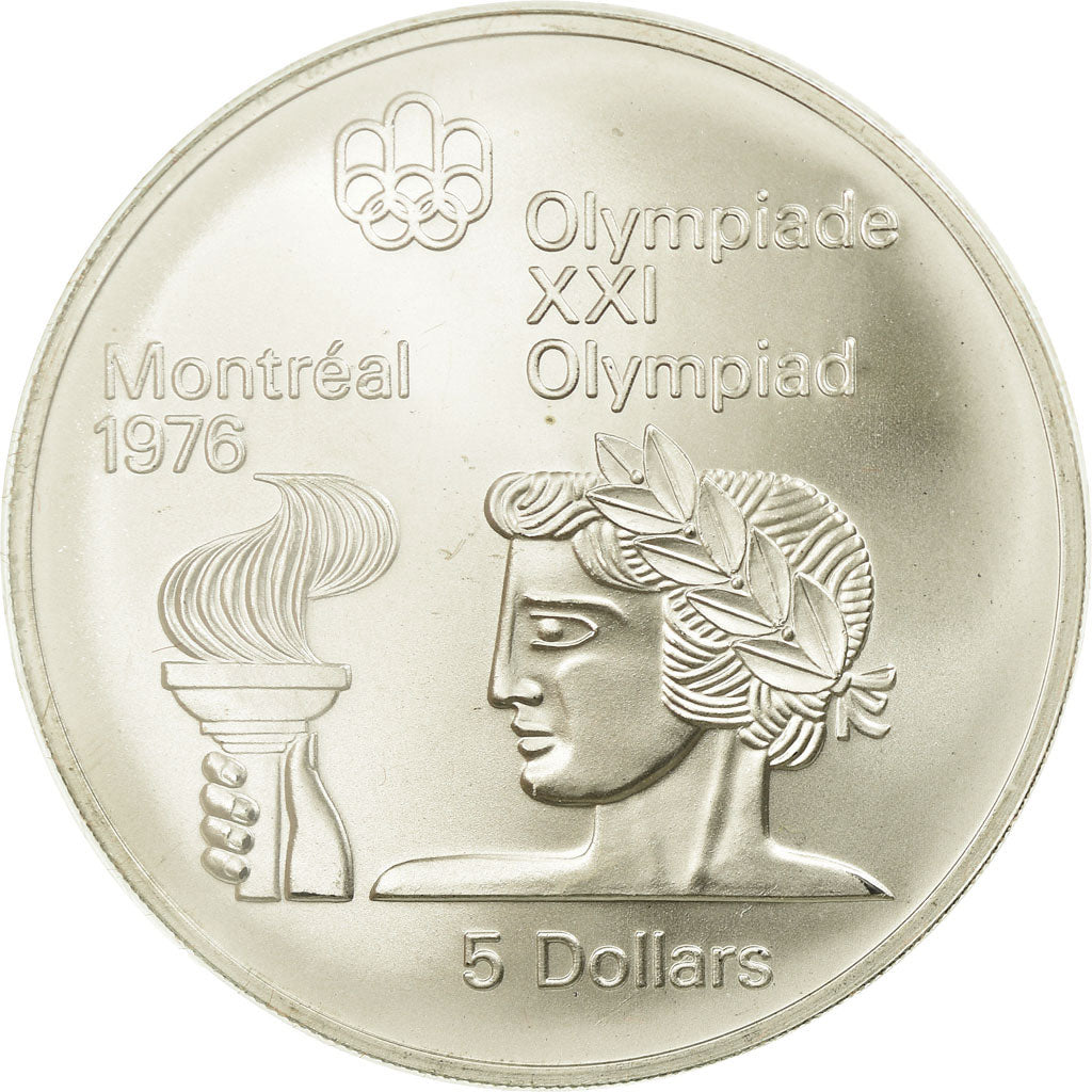 Coin, Canada, Elizabeth II, 5 Dollars, 1974, Royal Canadian Mint, Ottawa