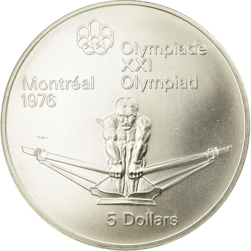 Coin, Canada, Elizabeth II, 5 Dollars, 1974, Royal Canadian Mint, Ottawa