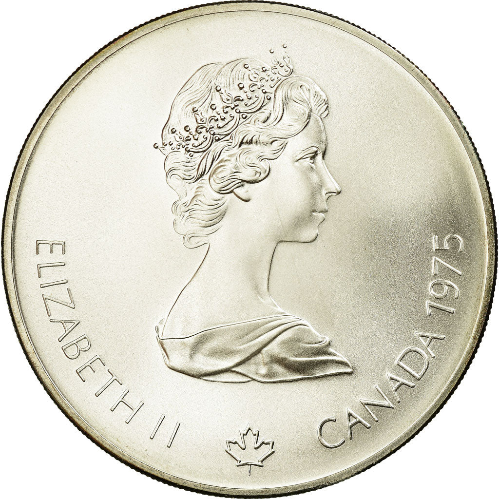 Coin, Canada, Elizabeth II, 5 Dollars, 1975, Royal Canadian Mint, Ottawa