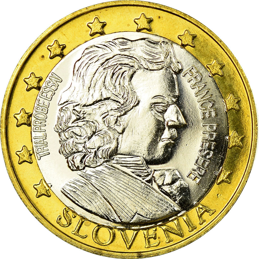 Slovénie, Euro, 2004, SPL, Bi-Metallic