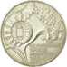 Coin, GERMANY - FEDERAL REPUBLIC, 10 Mark, 1972, Hambourg, EF(40-45), Silver