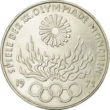 Coin, GERMANY - FEDERAL REPUBLIC, 10 Mark, 1972, Munich, EF(40-45), Silver