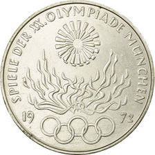 Coin, GERMANY - FEDERAL REPUBLIC, 10 Mark, 1972, Munich, EF(40-45), Silver