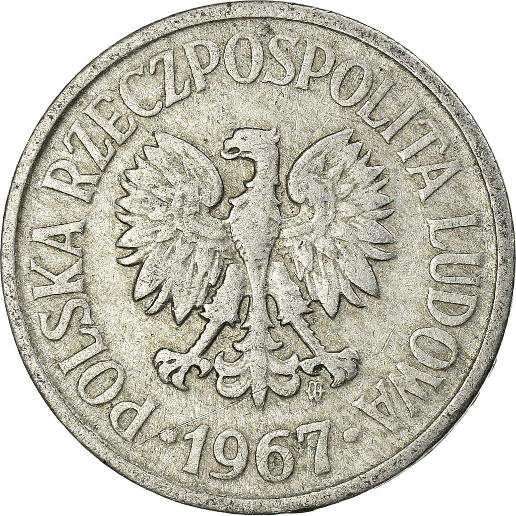 Monnaie, Pologne, 20 Groszy, 1967, Warsaw, TB+, Aluminium, KM:A47