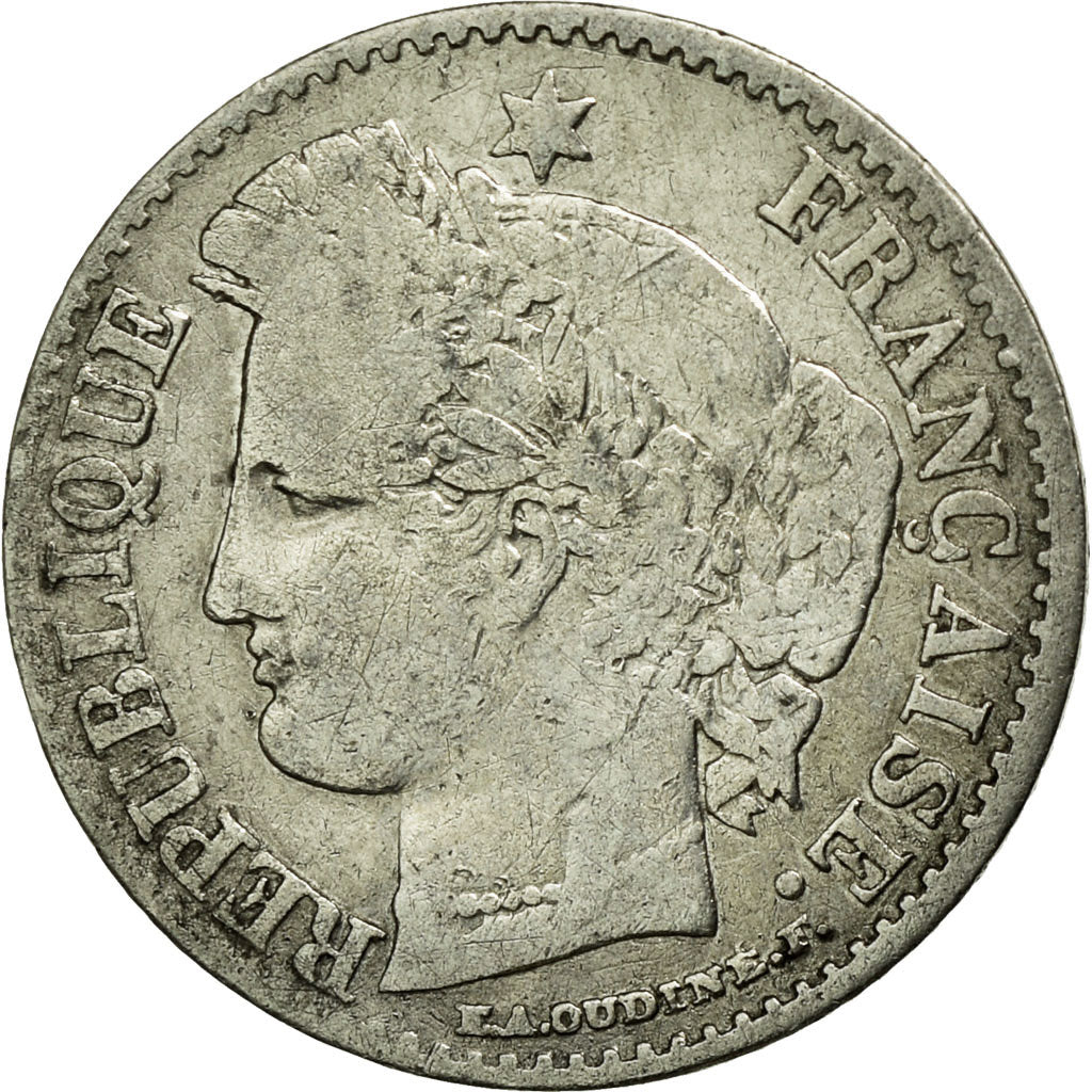 Coin, France, Cérès, 20 Centimes, 1850, Paris, VF(30-35), Silver, KM:758.1