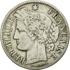 Coin, France, Cérès, 2 Francs, 1870, Paris, VF(30-35), Silver, KM:817.1