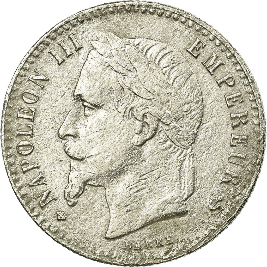 Coin, France, Napoleon III, Napoléon III, 50 Centimes, 1868, Strasbourg