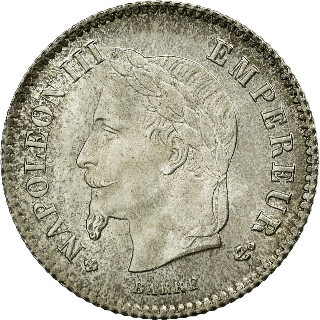 Coin, France, Napoleon III, Napoléon III, 20 Centimes, 1867, Strasbourg