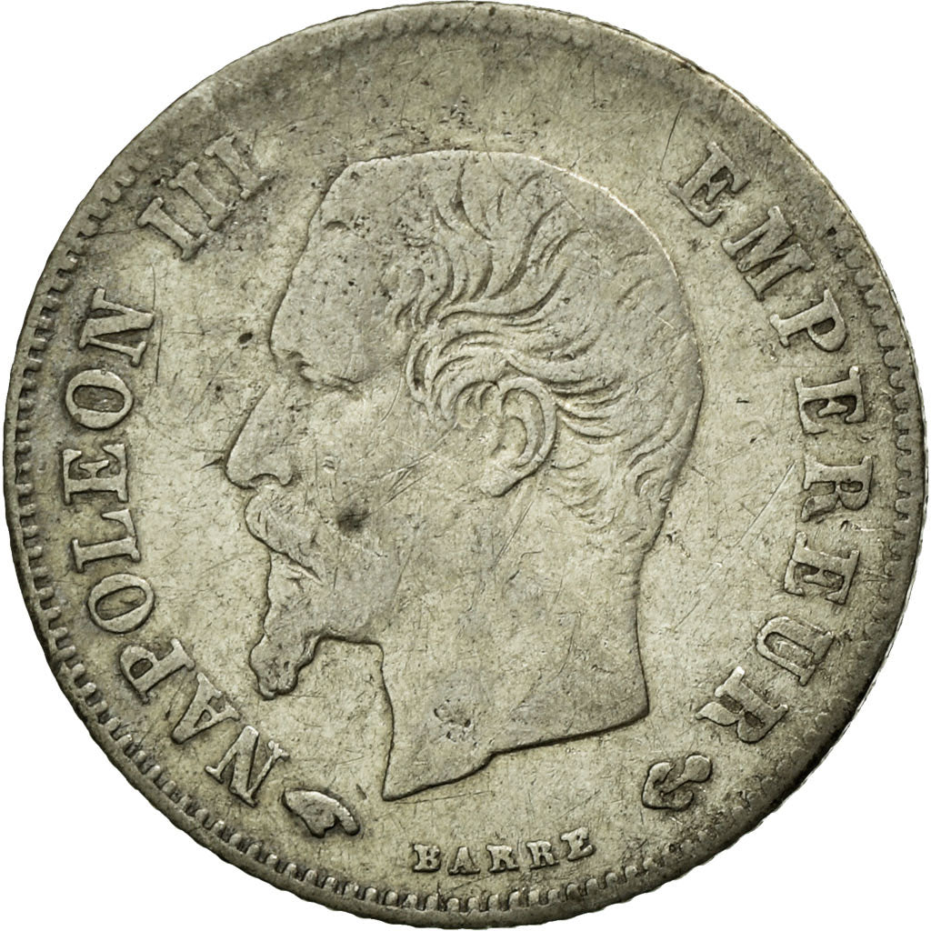 Coin, France, Napoleon III, Napoléon III, 20 Centimes, 1860, Paris, VF(30-35)