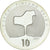 Finlandia, 10 Euro, 2010, Proof, SC, Plata, KM:151