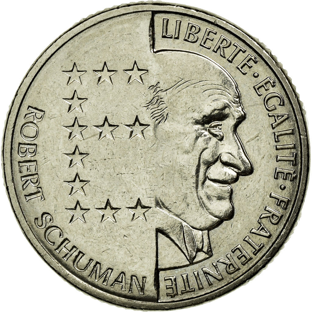 Coin, France, Schumann, 10 Francs, 1986, AU(55-58), Nickel, KM:958, Gadoury:825