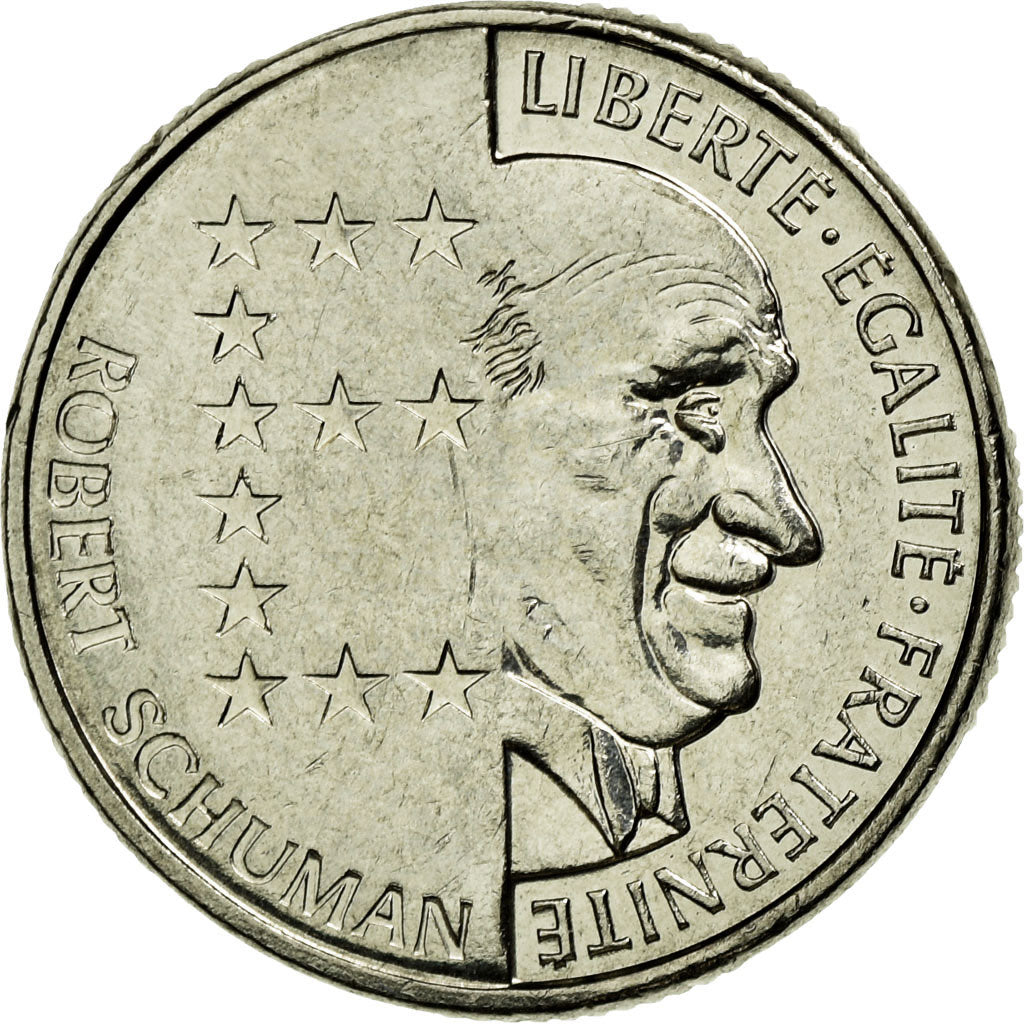 Coin, France, Schumann, 10 Francs, 1986, AU(55-58), Nickel, KM:958, Gadoury:825