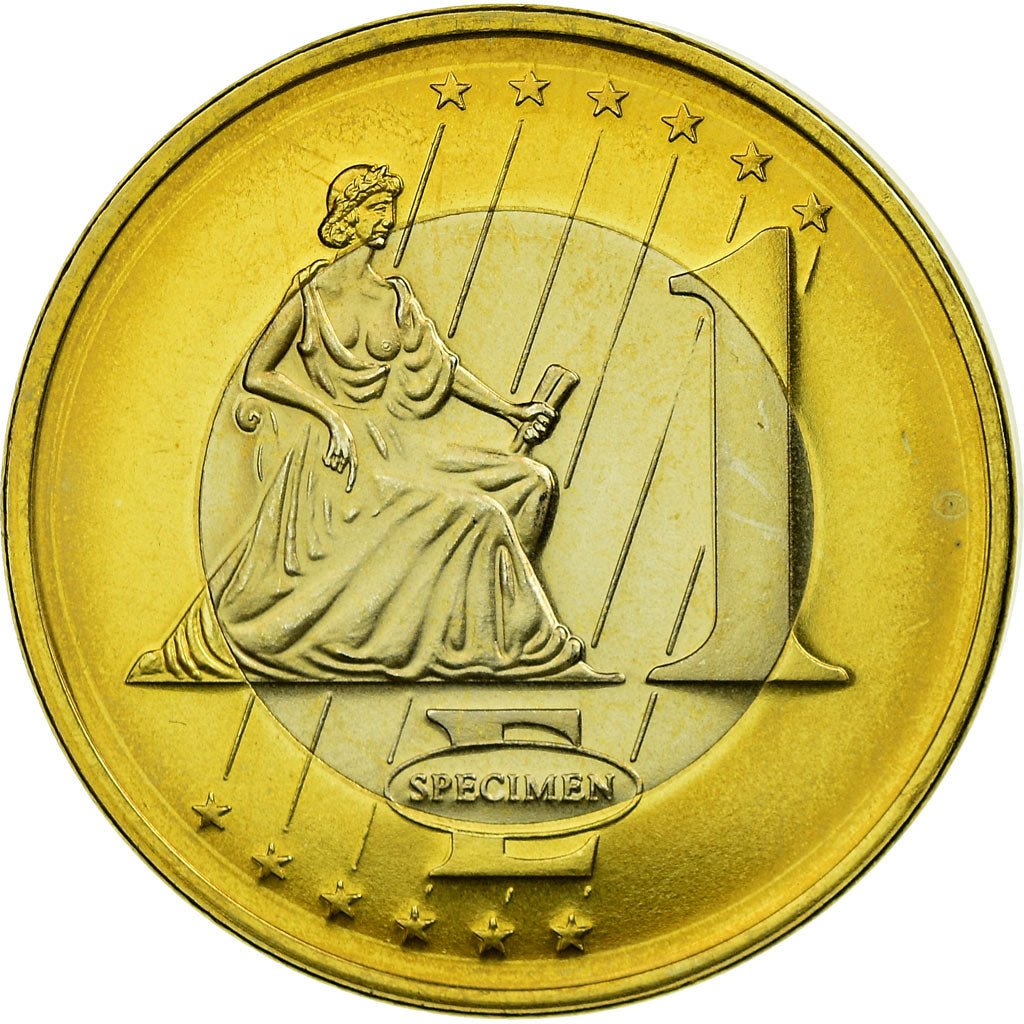 Bulgarie, Fantasy euro patterns, Euro, 2003, SPL, Bi-Metallic