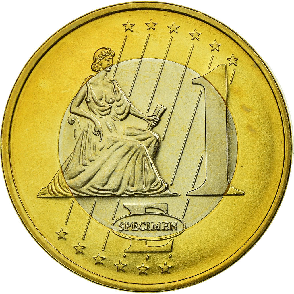 Roumanie, Fantasy euro patterns, Euro, 2003, SPL, Bi-Metallic
