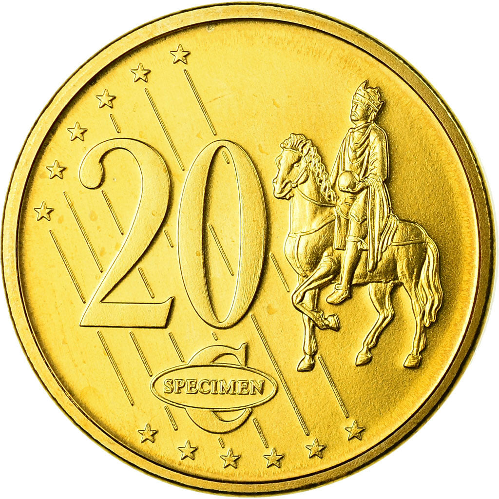 Malta, Fantasy euro patterns, 20 Euro Cent, 2004, SC, Latón