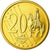 Malta, Fantasy euro patterns, 20 Euro Cent, 2004, MS(63), Brass