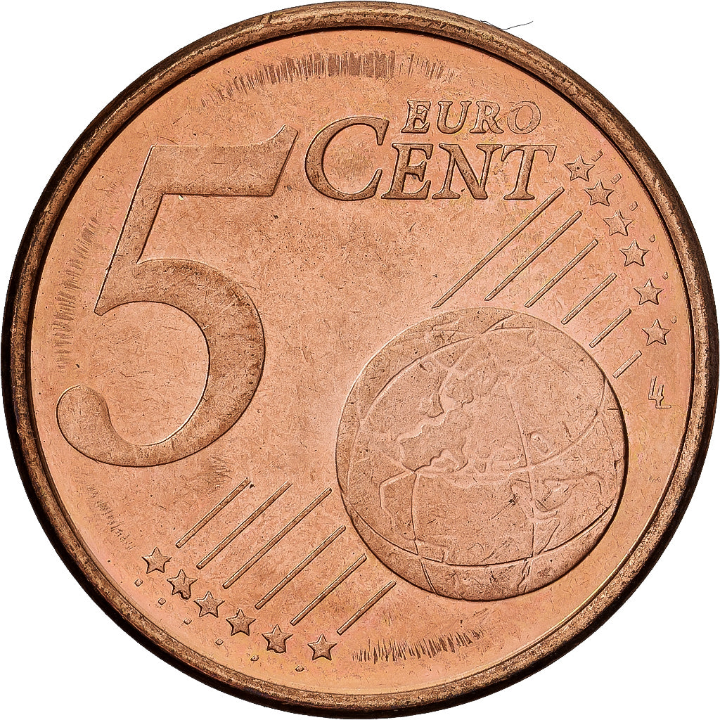 Slovenia, 5 Euro Cent, 2007, MS(65-70), Copper Plated Steel, KM:70