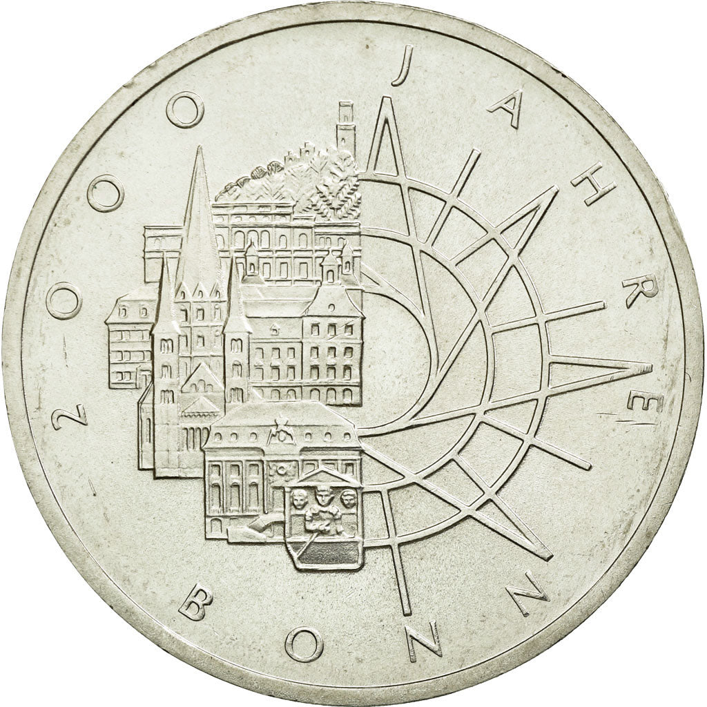 Coin, GERMANY - FEDERAL REPUBLIC, 10 Mark, 1989, Munich, Germany, MS(65-70)