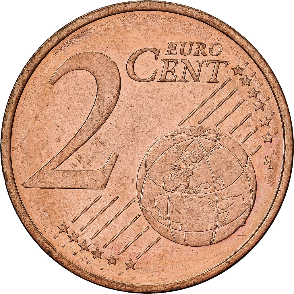 Slovenia, 2 Euro Cent, 2007, MS(65-70), Copper Plated Steel, KM:69
