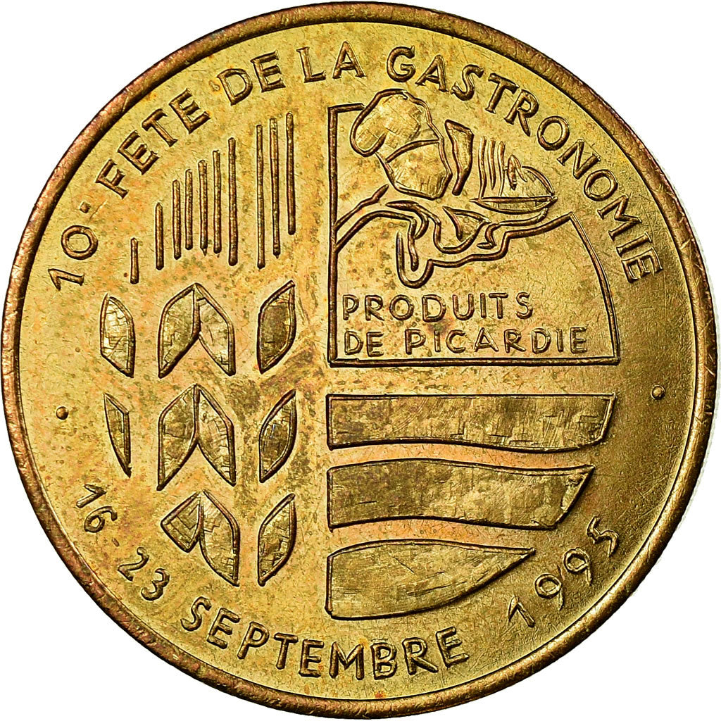 France, Token, 3 écus Poix de Picardie - Gastronomie, 1995, AU(55-58)