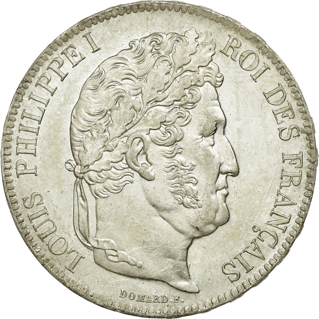 Coin, France, Louis-Philippe, 5 Francs, 1832, Lille, AU(50-53), Silver