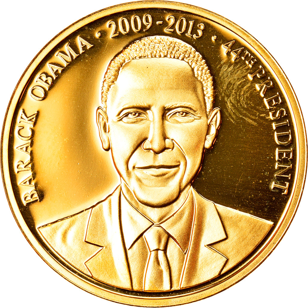 Stati Uniti d'America, medaglia, Les Présidents des Etats-Unis, Barack Obama