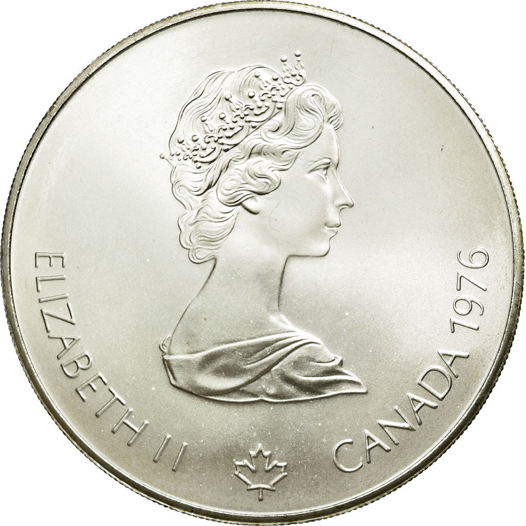 Coin, Canada, Elizabeth II, 5 Dollars, 1976, Ottawa, MS(65-70), Silver, KM:109