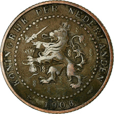 Moneta, Paesi Bassi, Wilhelmina I, Cent, 1906, BB, Bronzo, KM:132.1