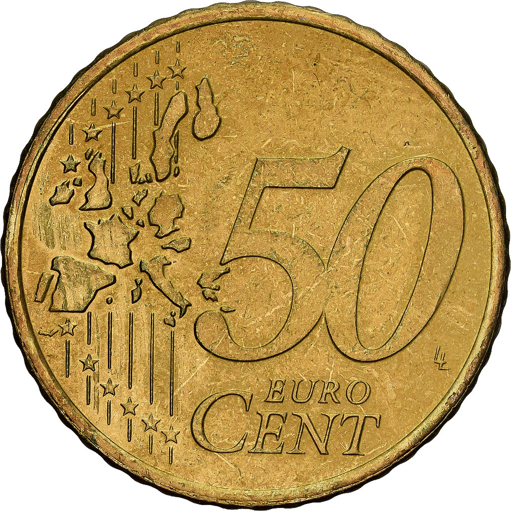 Lussemburgo, 50 Euro Cent, 2004, Utrecht, FDC, Ottone, KM:80