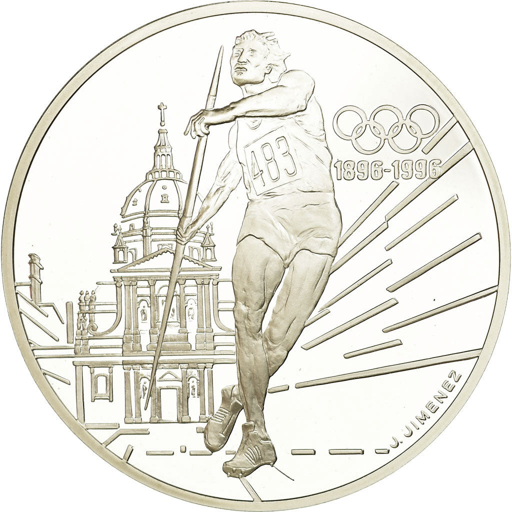 Munten, Frankrijk, 100 Francs, 1994, BE, FDC, Zilver, KM:1048, Gadoury:C91