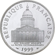 France, 100 Francs, Panthéon, 1999, Paris, Proof, Silver, MS(63), Gadoury:898a